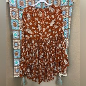 Spell - Vintage Gypsy Dancer Castaway Skirt